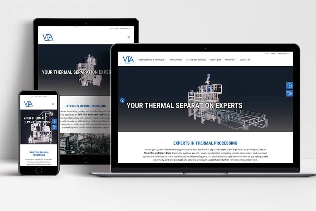 VTA website shown on laptop, tablet and mobile