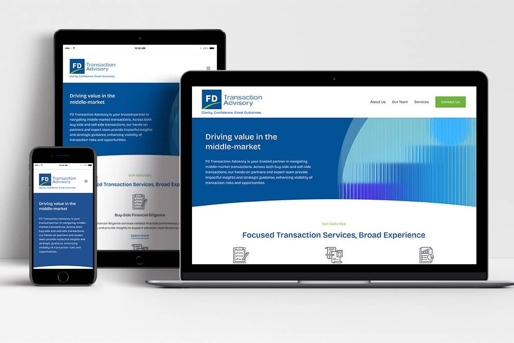 FDTA website shown on laptop, tablet and mobile